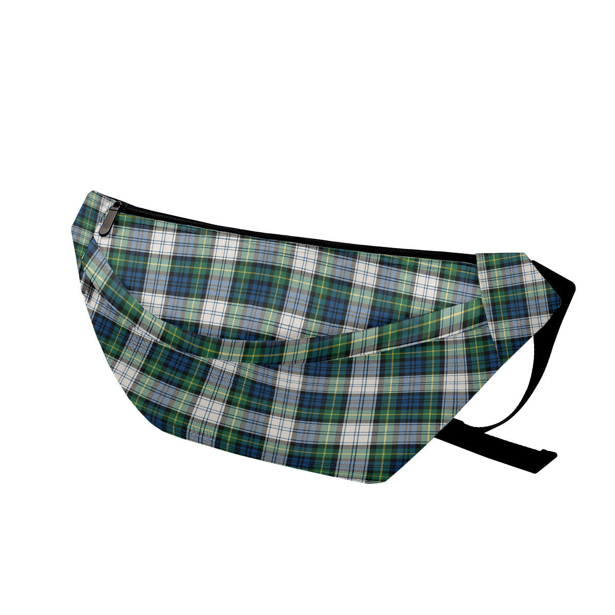 ScotsTee Shop Scottish Gordon Dress Ancient Clan Tartan Fanny Pack Plaid Waist Bag