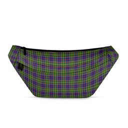ScotsTee Shop Scottish Whitefoord Clan Tartan Fanny Pack Plaid Waist Bag
