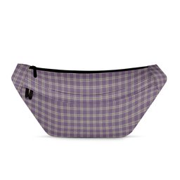 ScotsTee Shop Scottish Harris Lilac Clan Tartan Fanny Pack Plaid Waist Bag
