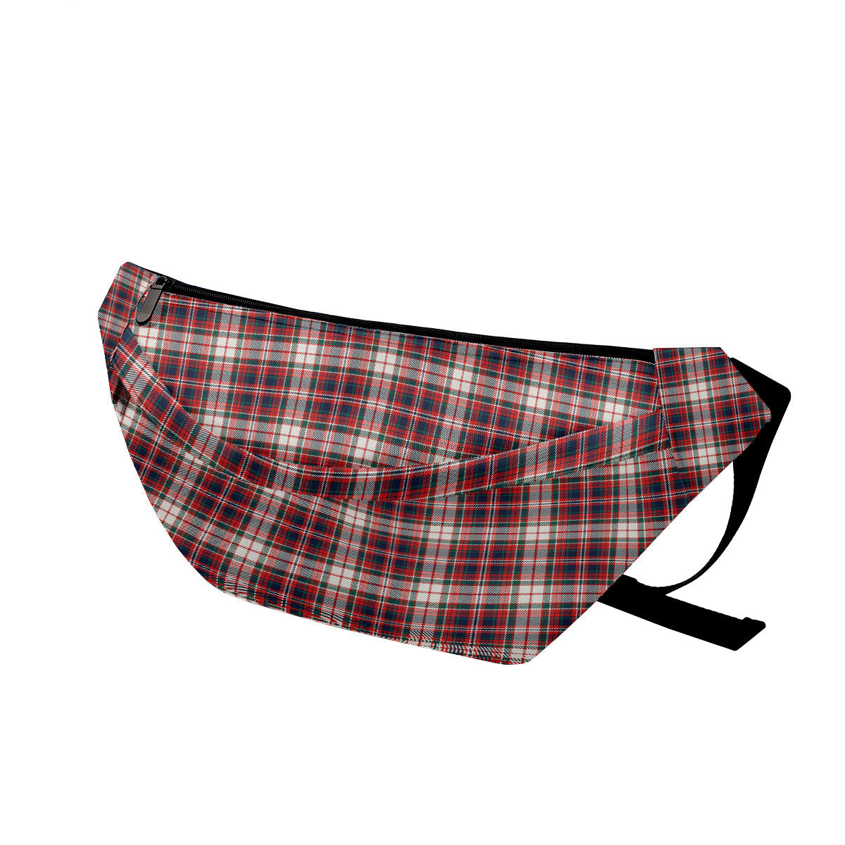 ScotsTee Shop Scottish MacFarlane Dress Modern Clan Tartan Fanny Pack Plaid Waist Bag