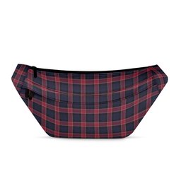 ScotsTee Shop Scottish Graham of Menteith Red Modern Clan Tartan Fanny Pack Plaid Waist Bag