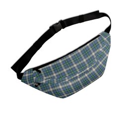 ScotsTee Shop Scottish MacDowall Modern Clan Tartan Fanny Pack Plaid Waist Bag