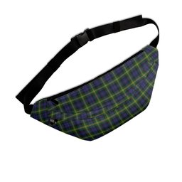 ScotsTee Shop Scottish Gordon of Esslemont Clan Tartan Fanny Pack Plaid Waist Bag