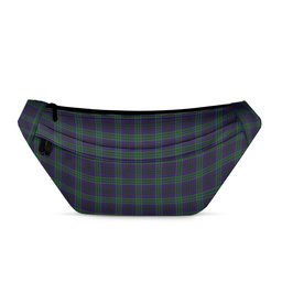 ScotsTee Shop Scottish Lumsden Green Clan Tartan Fanny Pack Plaid Waist Bag