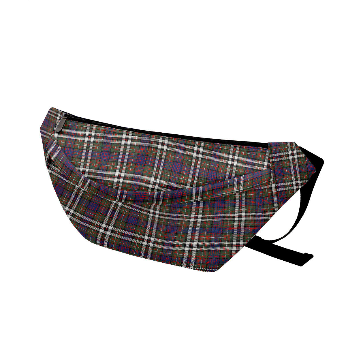 ScotsTee Shop Scottish McDonell of Glengarry Dress Modern Clan Tartan Fanny Pack Plaid Waist Bag
