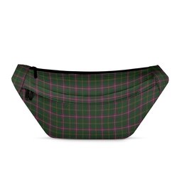 ScotsTee Shop Scottish Hall from Springbrook and Newtown Clan Tartan Fanny Pack Plaid Waist Bag