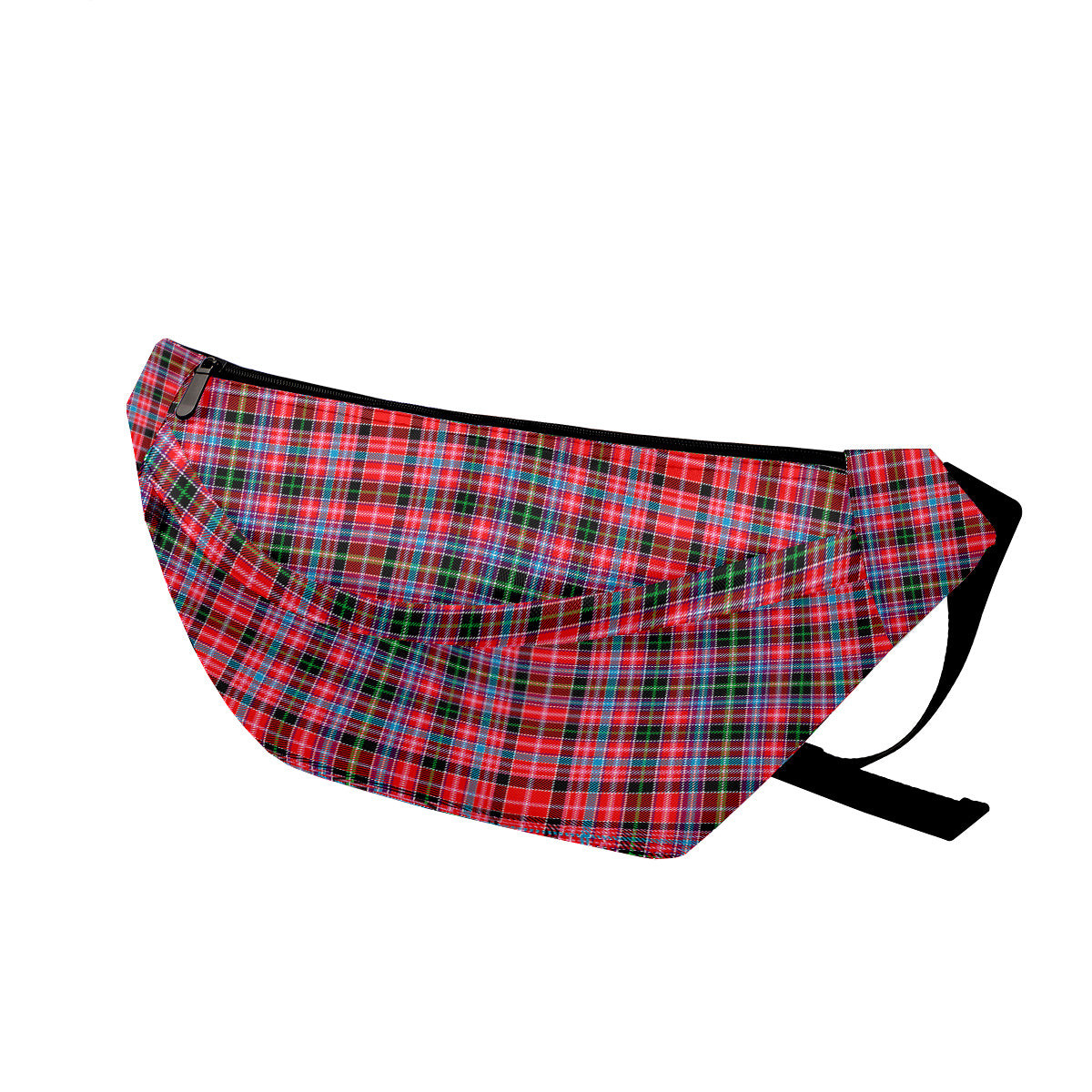ScotsTee Shop Scottish Straiton Clan Tartan Fanny Pack Plaid Waist Bag