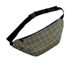 ScotsTee Shop Scottish Pollock Clan Tartan Fanny Pack Plaid Waist Bag