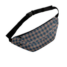 ScotsTee Shop Scottish Yusra (Malay) Clan Tartan Fanny Pack Plaid Waist Bag