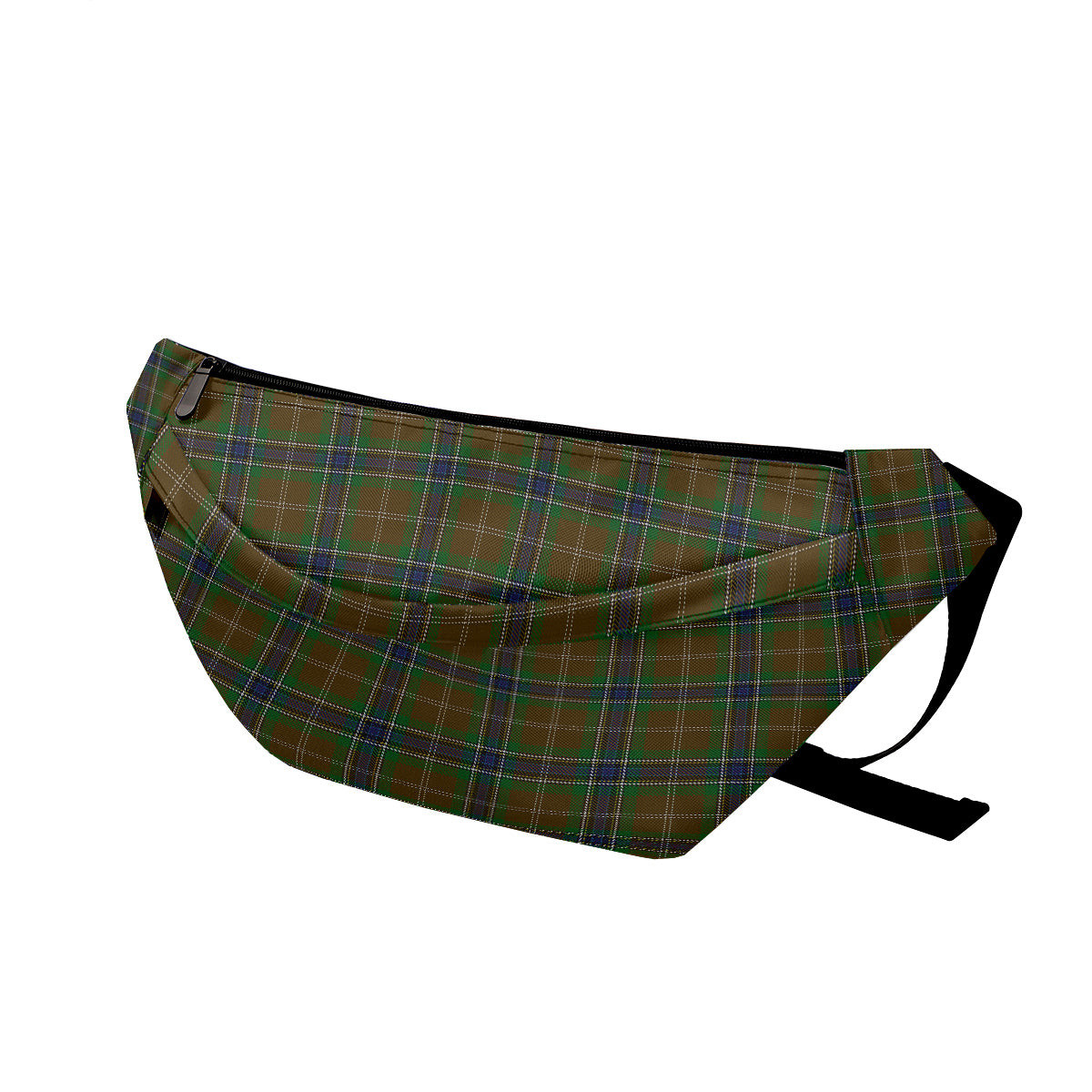 ScotsTee Shop Scottish MacLean of Kingairloch Clan Tartan Fanny Pack Plaid Waist Bag