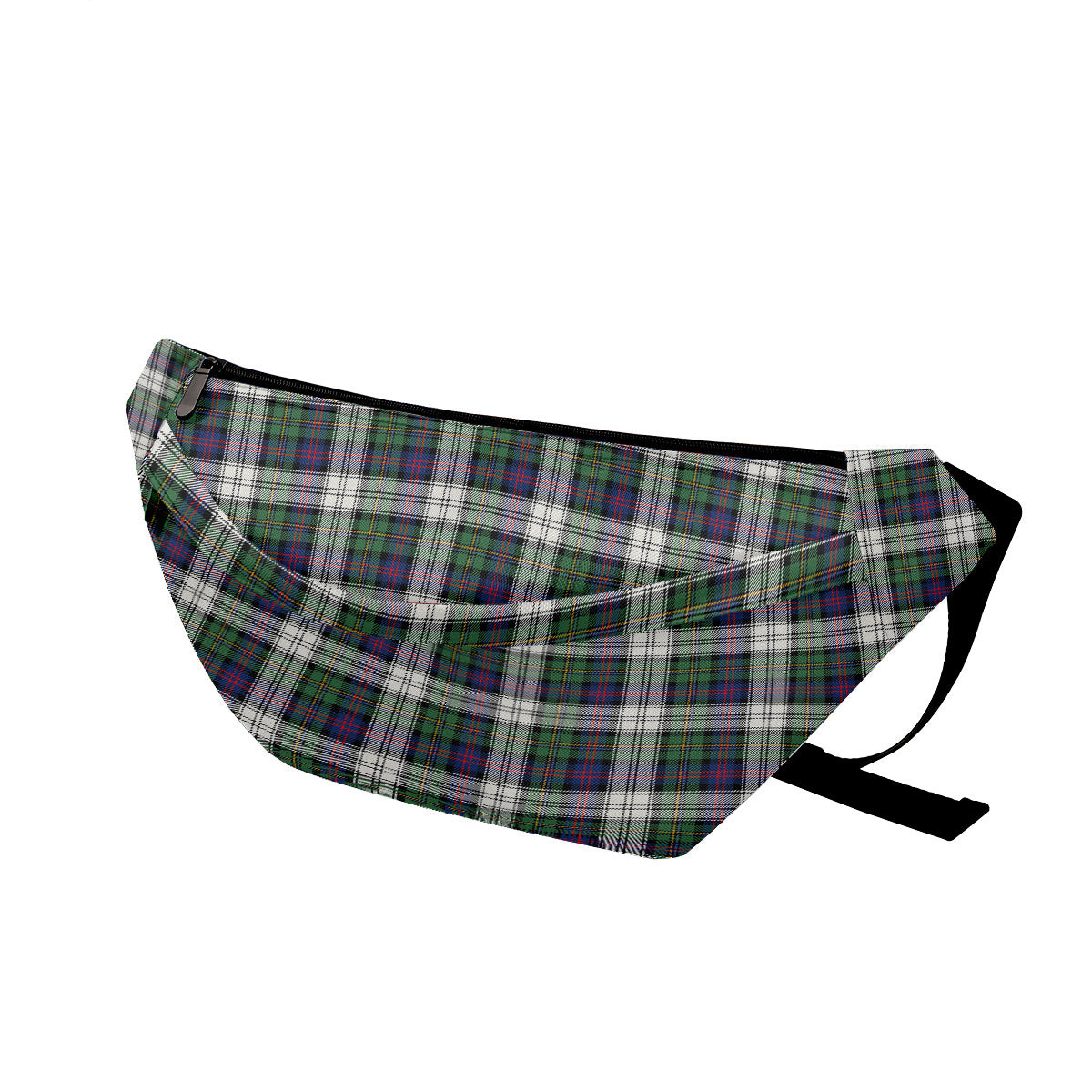 ScotsTee Shop Scottish MacCallum Dress Modern Clan Tartan Fanny Pack Plaid Waist Bag