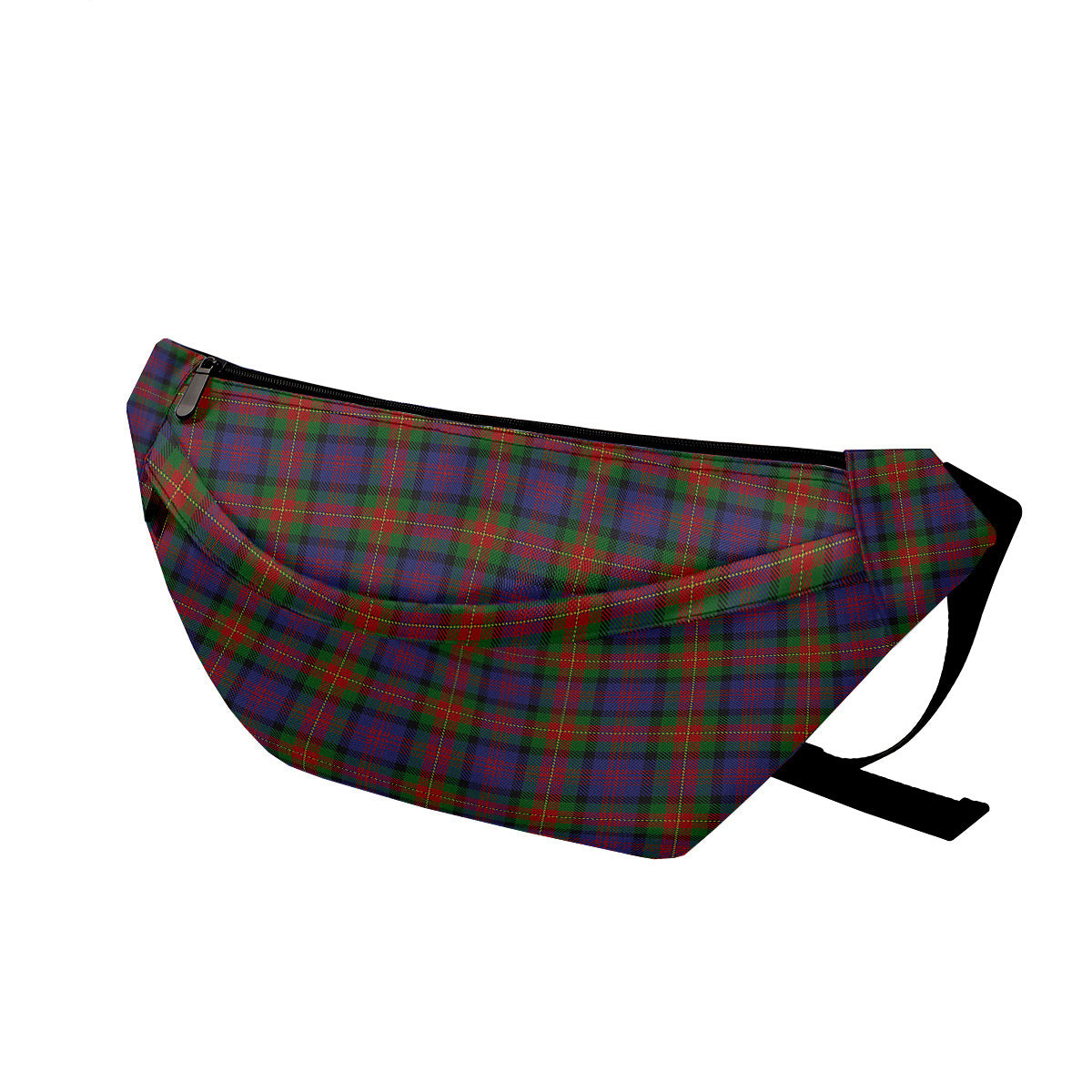 ScotsTee Shop Scottish MacLagan of Glenquiech Clan Tartan Fanny Pack Plaid Waist Bag
