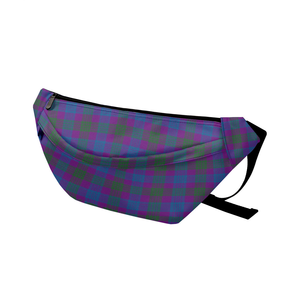 ScotsTee Shop Scottish Lang Modern Clan Clan Tartan Fanny Pack Plaid Waist Bag