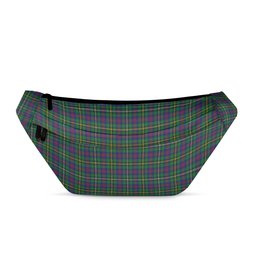 ScotsTee Shop Scottish Wood Modern Clan Tartan Fanny Pack Plaid Waist Bag