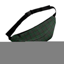 ScotsTee Shop Scottish MacAlpin Clan Tartan Fanny Pack Plaid Waist Bag