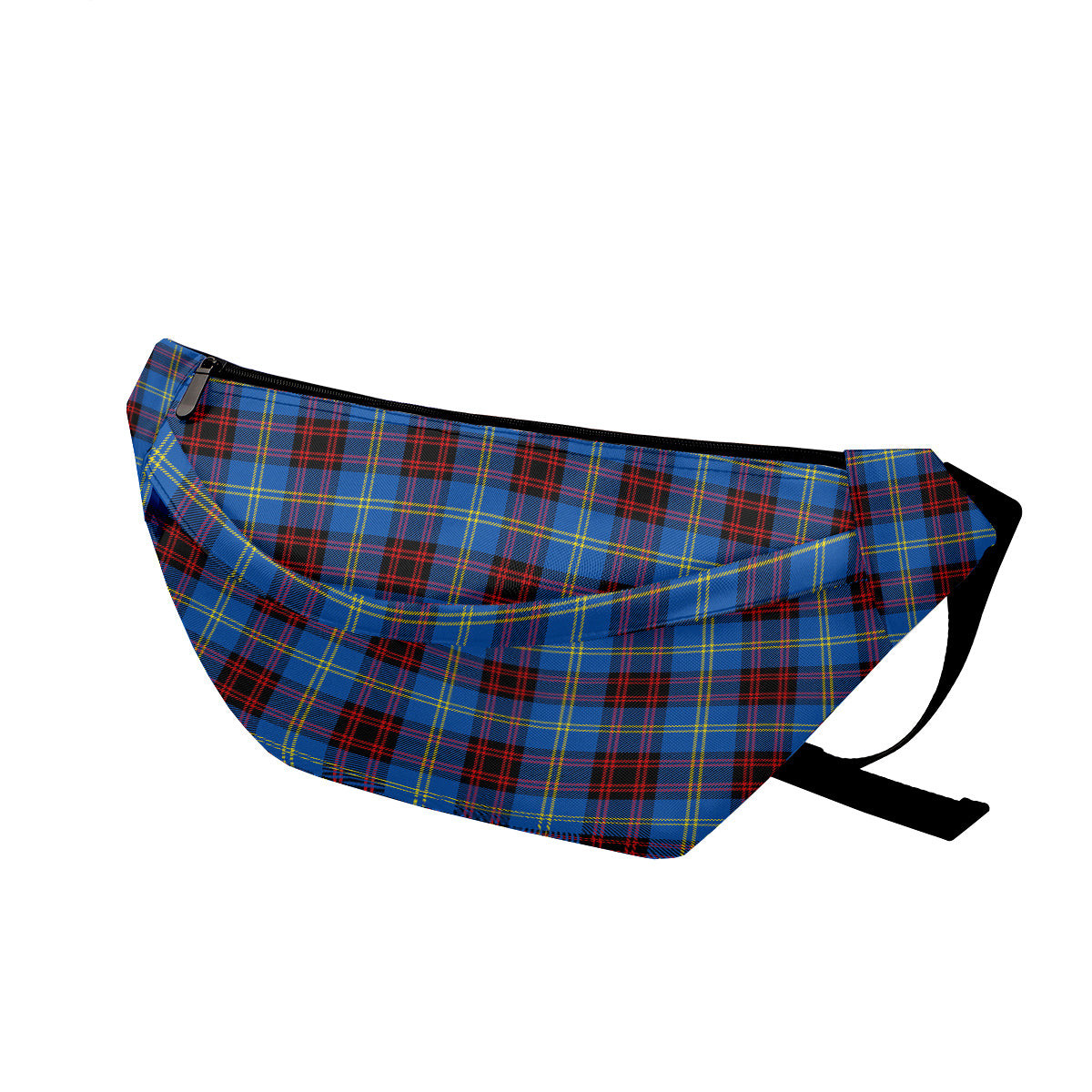 ScotsTee Shop Scottish Rutherford Modern Clan Tartan Fanny Pack Plaid Waist Bag