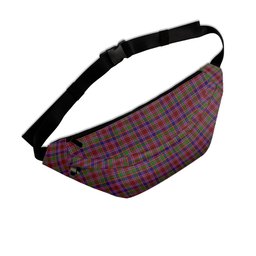 ScotsTee Shop Scottish Haughdale Clan Tartan Fanny Pack Plaid Waist Bag