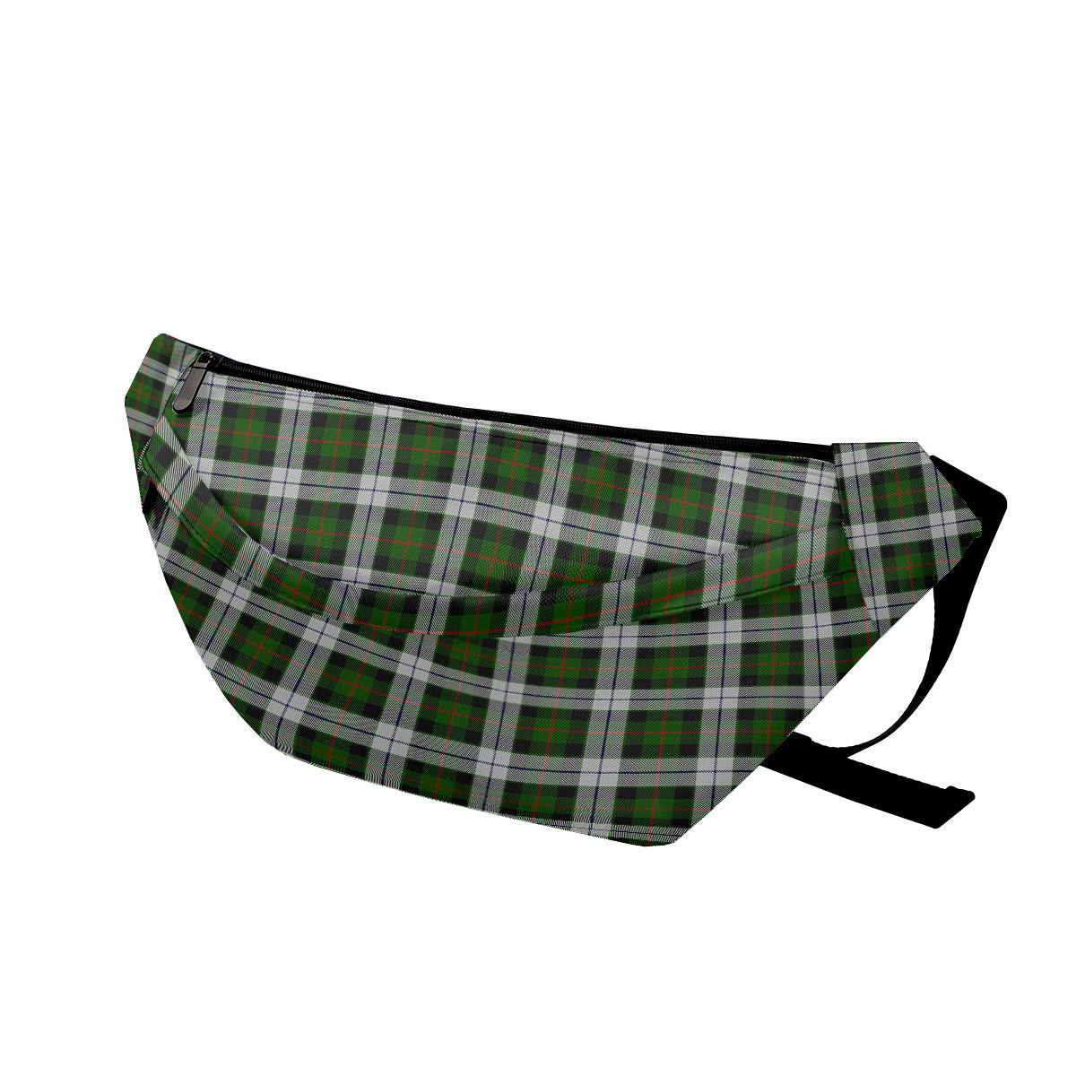 ScotsTee Shop Scottish Gunn Mrs Jane of Kirkhill House Wick Clan Tartan Fanny Pack Plaid Waist Bag