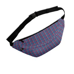 ScotsTee Shop Scottish Yale College, Wrexham Clan Tartan Fanny Pack Plaid Waist Bag