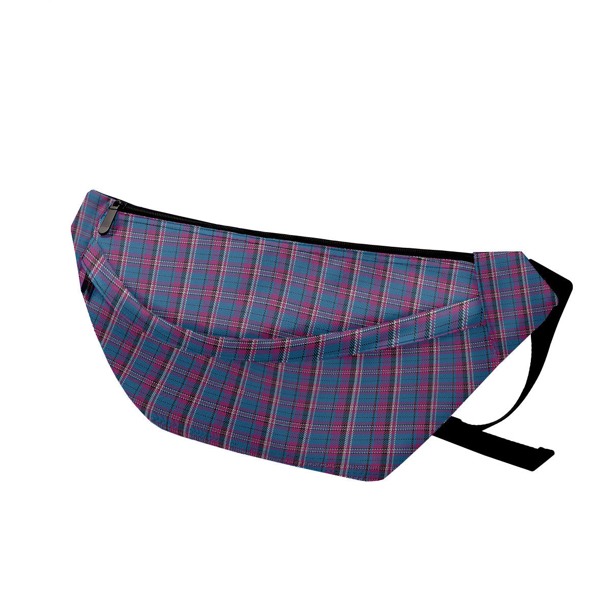 ScotsTee Shop Scottish Yale College, Wrexham Clan Tartan Fanny Pack Plaid Waist Bag