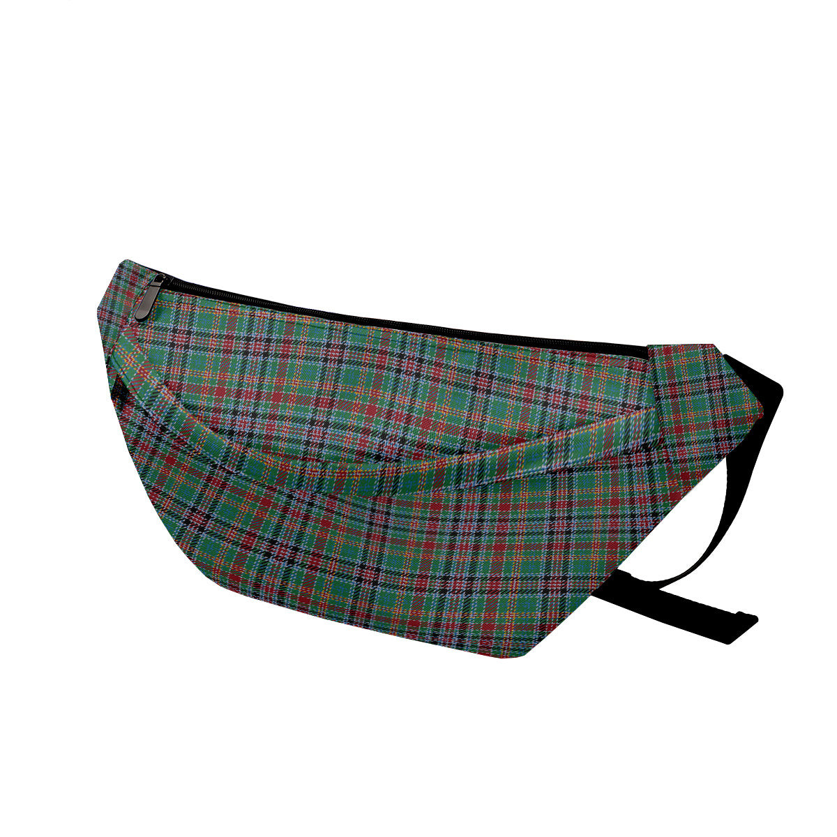 ScotsTee Shop Scottish Hunter Old Ancient Clan Tartan Fanny Pack Plaid Waist Bag