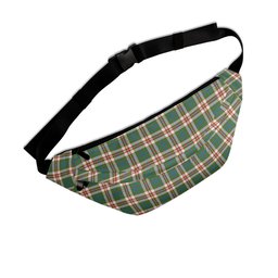 ScotsTee Shop Scottish Robertson Dress Ancient Clan Tartan Fanny Pack Plaid Waist Bag