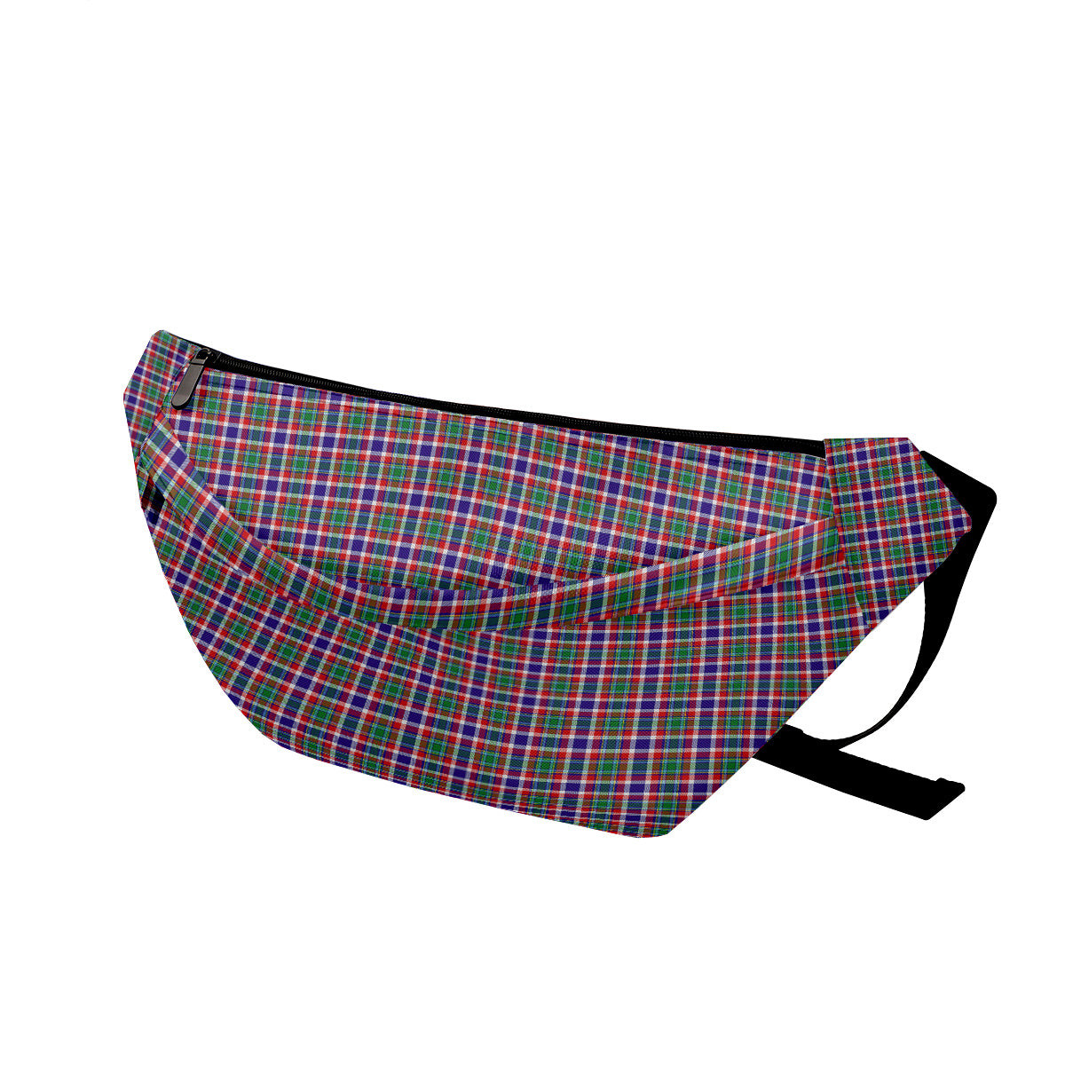 ScotsTee Shop Scottish Ohio District Clan Tartan Fanny Pack Plaid Waist Bag