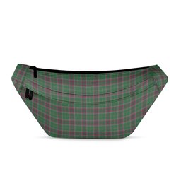 ScotsTee Shop Scottish Gray Hunting Modern Clan Tartan Fanny Pack Plaid Waist Bag