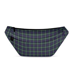 ScotsTee Shop Scottish MacKenzie Hunting Green Clan Tartan Fanny Pack Plaid Waist Bag