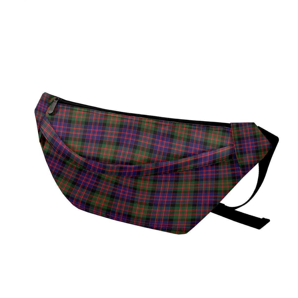 ScotsTee Shop Scottish McDonald Modern Clan Tartan Fanny Pack Plaid Waist Bag