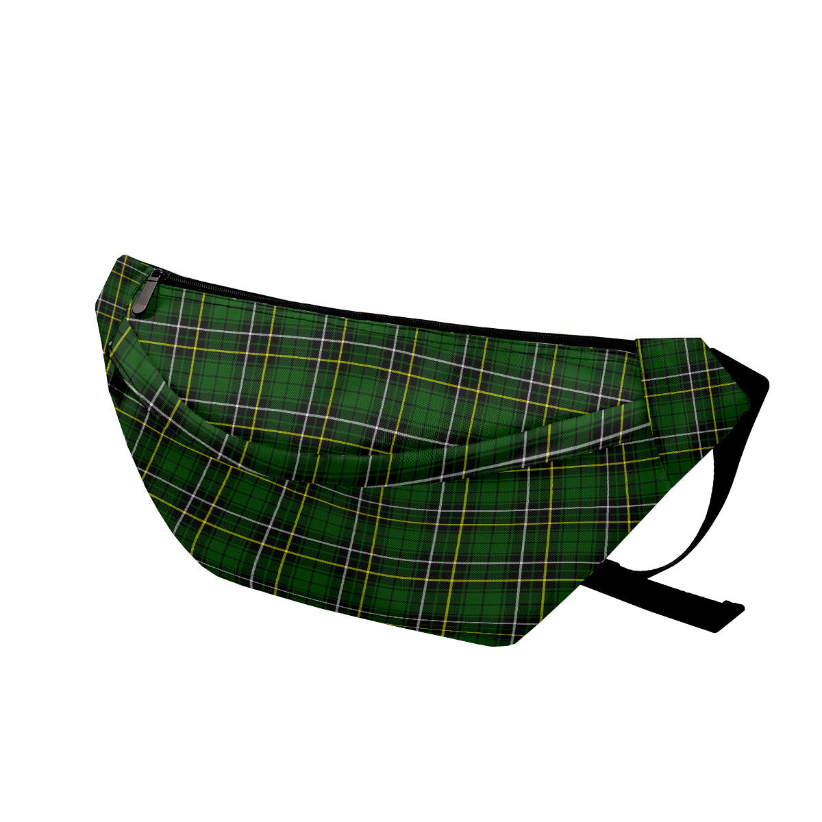 ScotsTee Shop Scottish MacAlpin Modern Clan Tartan Fanny Pack Plaid Waist Bag