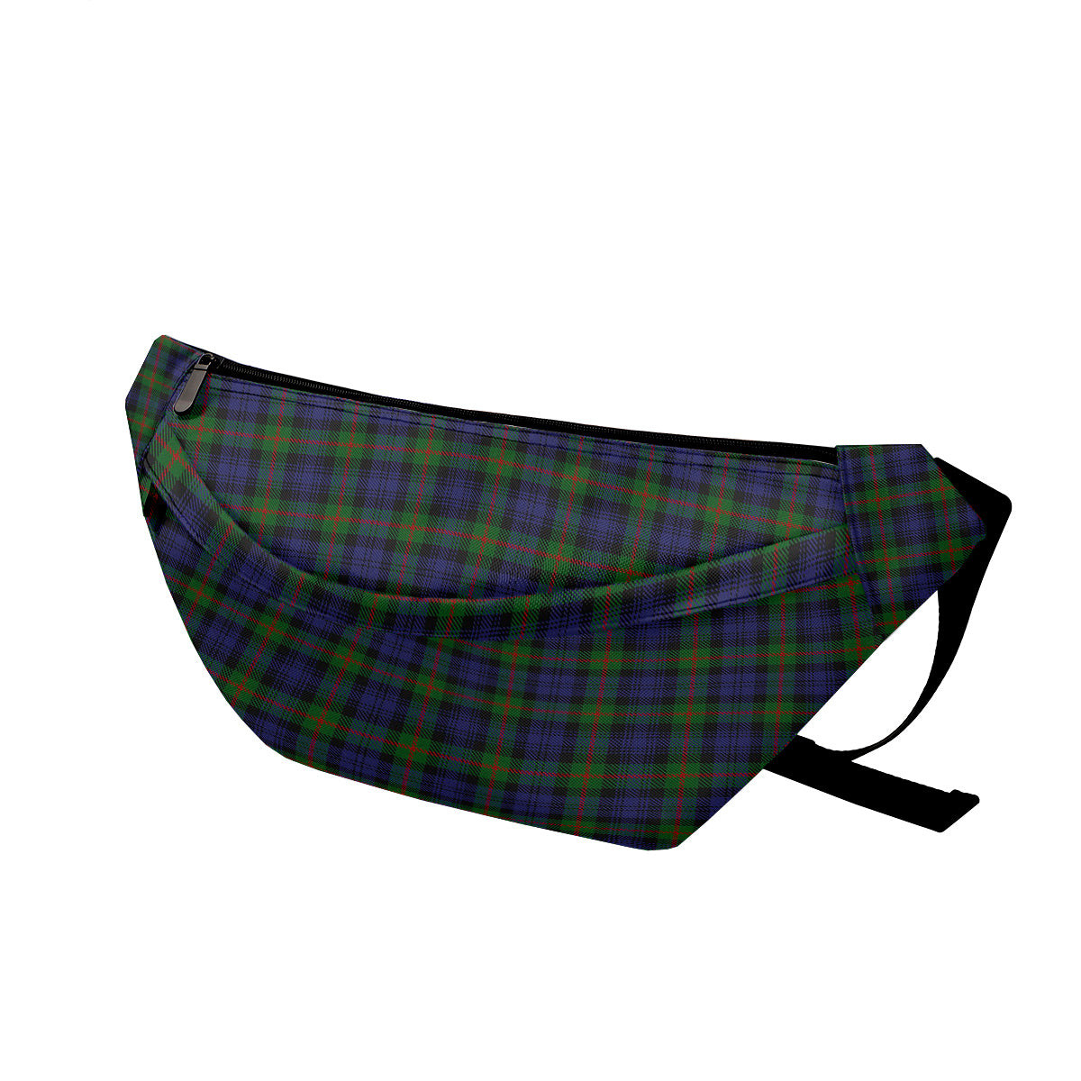 ScotsTee Shop Scottish Murray 1816 2 Clan Tartan Fanny Pack Plaid Waist Bag