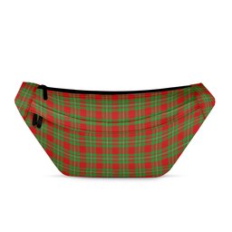 ScotsTee Shop Scottish MacGregor Modern SC Clan Tartan Fanny Pack Plaid Waist Bag
