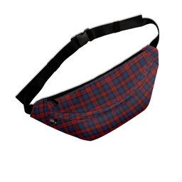 ScotsTee Shop Scottish McLaughlin Clan Tartan Fanny Pack Plaid Waist Bag