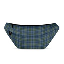 ScotsTee Shop Scottish Greenshields Clan Tartan Fanny Pack Plaid Waist Bag