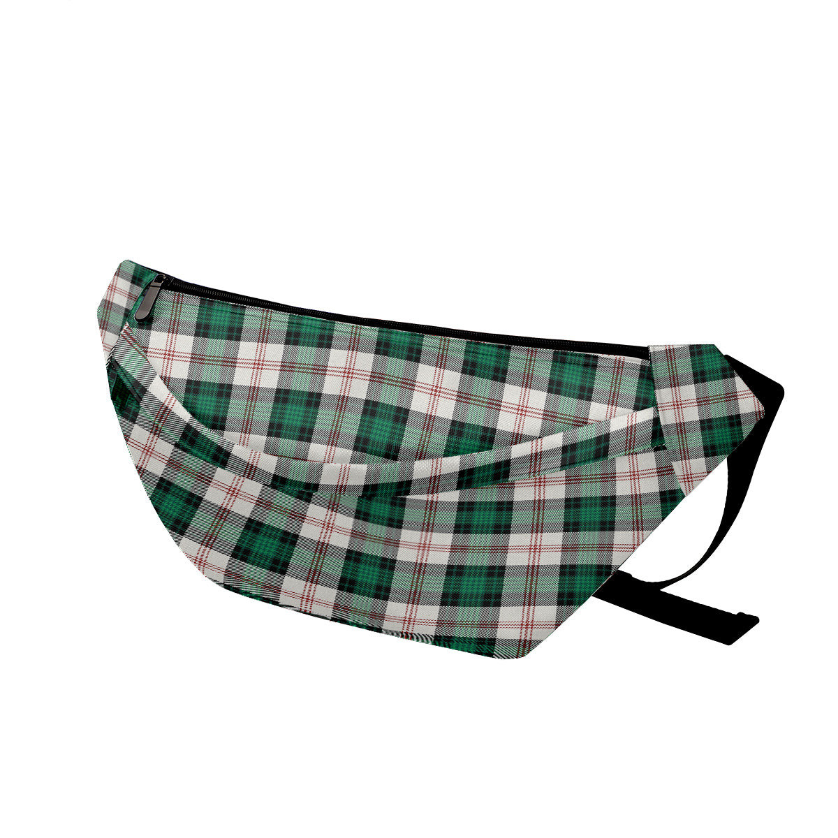 ScotsTee Shop Scottish Ross Arisaid Modern Clan Tartan Fanny Pack Plaid Waist Bag