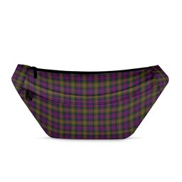 ScotsTee Shop Scottish MacDonnell of Glengarry Modern Clan Tartan Fanny Pack Plaid Waist Bag