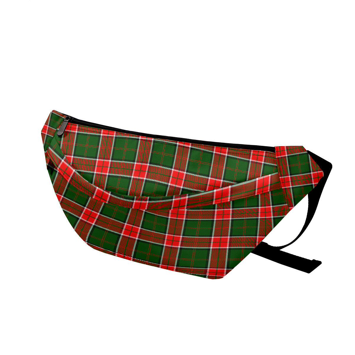 ScotsTee Shop Scottish Pollock Modern Clan Tartan Fanny Pack Plaid Waist Bag