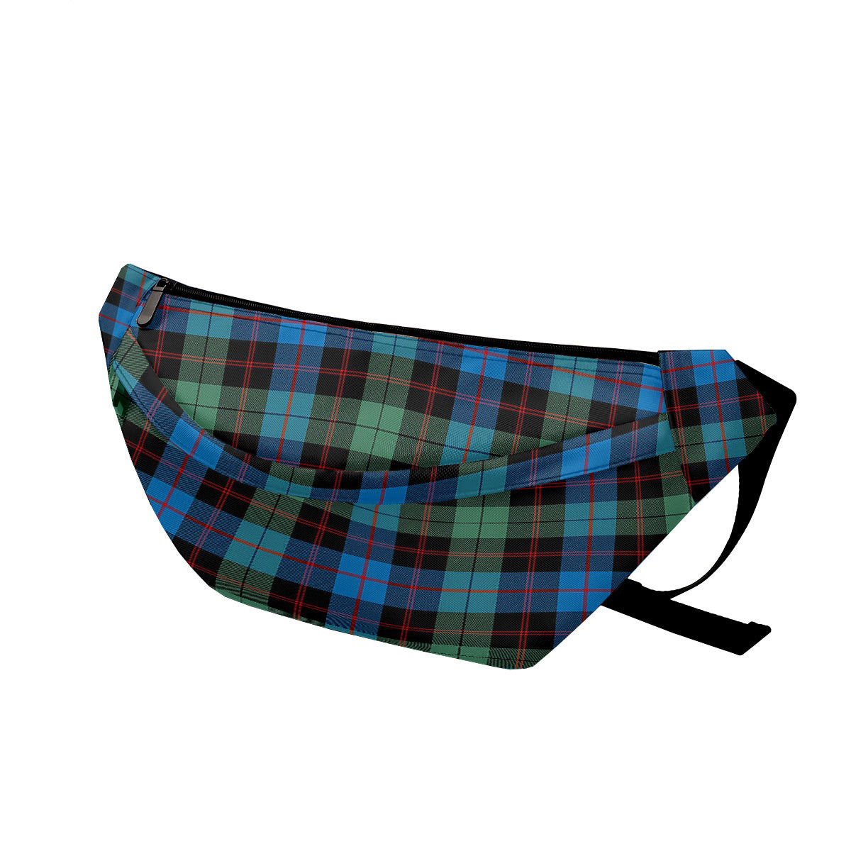ScotsTee Shop Scottish Guthrie Ancient Clan Tartan Fanny Pack Plaid Waist Bag
