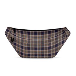 ScotsTee Shop Scottish Stewart Navy Clan Tartan Fanny Pack Plaid Waist Bag