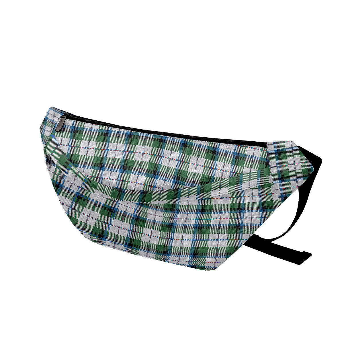 ScotsTee Shop Scottish McNachten Dress Ancient Clan Tartan Fanny Pack Plaid Waist Bag