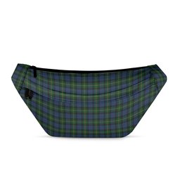 ScotsTee Shop Scottish MacKay Bonner Clan Tartan Fanny Pack Plaid Waist Bag