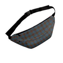 ScotsTee Shop Scottish Soutar Clan Tartan Fanny Pack Plaid Waist Bag