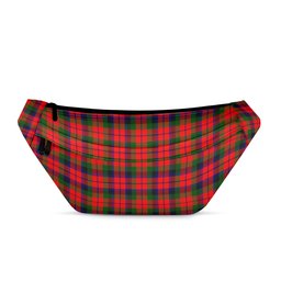ScotsTee Shop Scottish MacCracken Modern Clan Tartan Fanny Pack Plaid Waist Bag