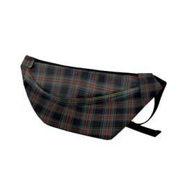 ScotsTee Shop Scottish Stewart Black Ancient Clan Tartan Fanny Pack Plaid Waist Bag