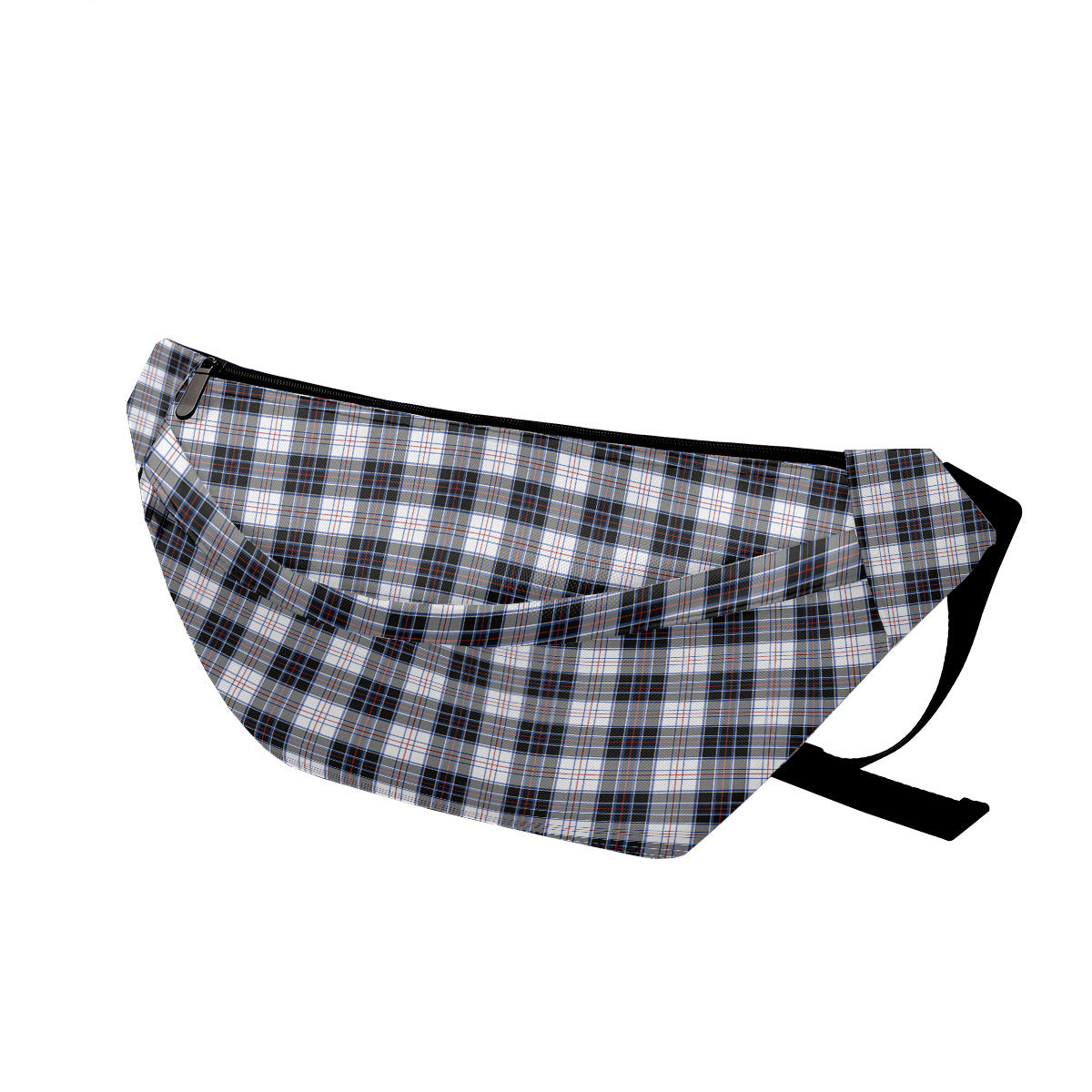 ScotsTee Shop Scottish McRae Dress Modern Clan Tartan Fanny Pack Plaid Waist Bag