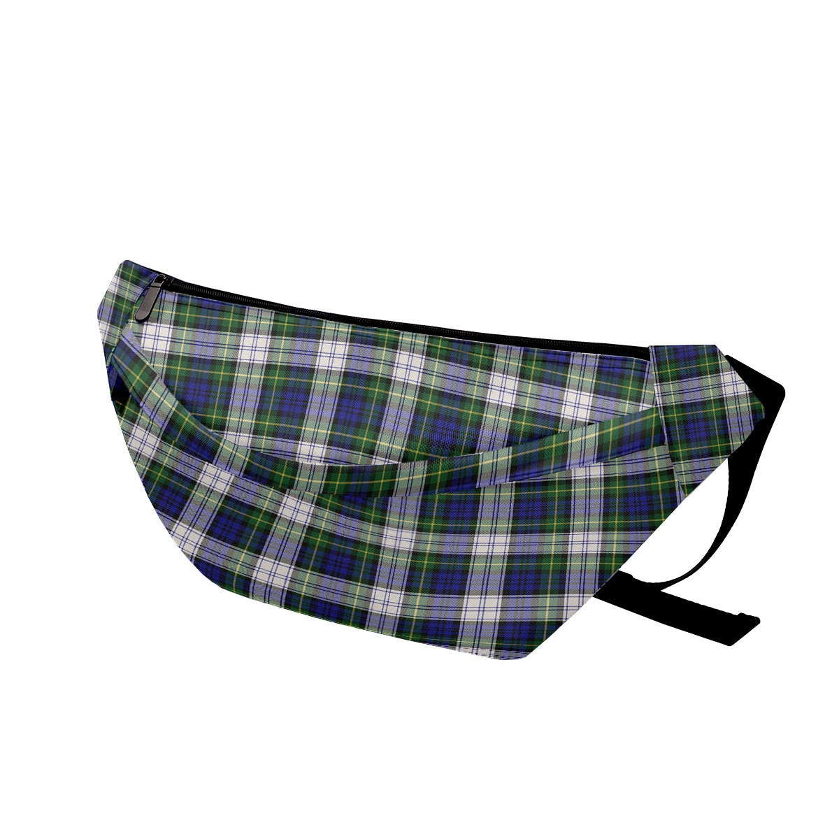 ScotsTee Shop Scottish Gordon Dress Modern Clan Tartan Fanny Pack Plaid Waist Bag