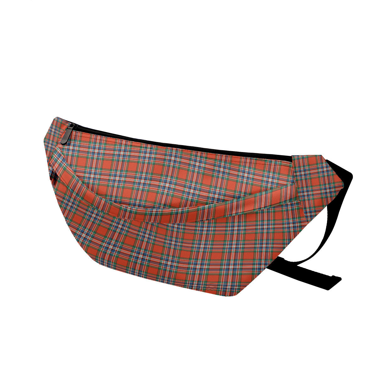 ScotsTee Shop Scottish MacFarlane Ancient Clan Tartan Fanny Pack Plaid Waist Bag