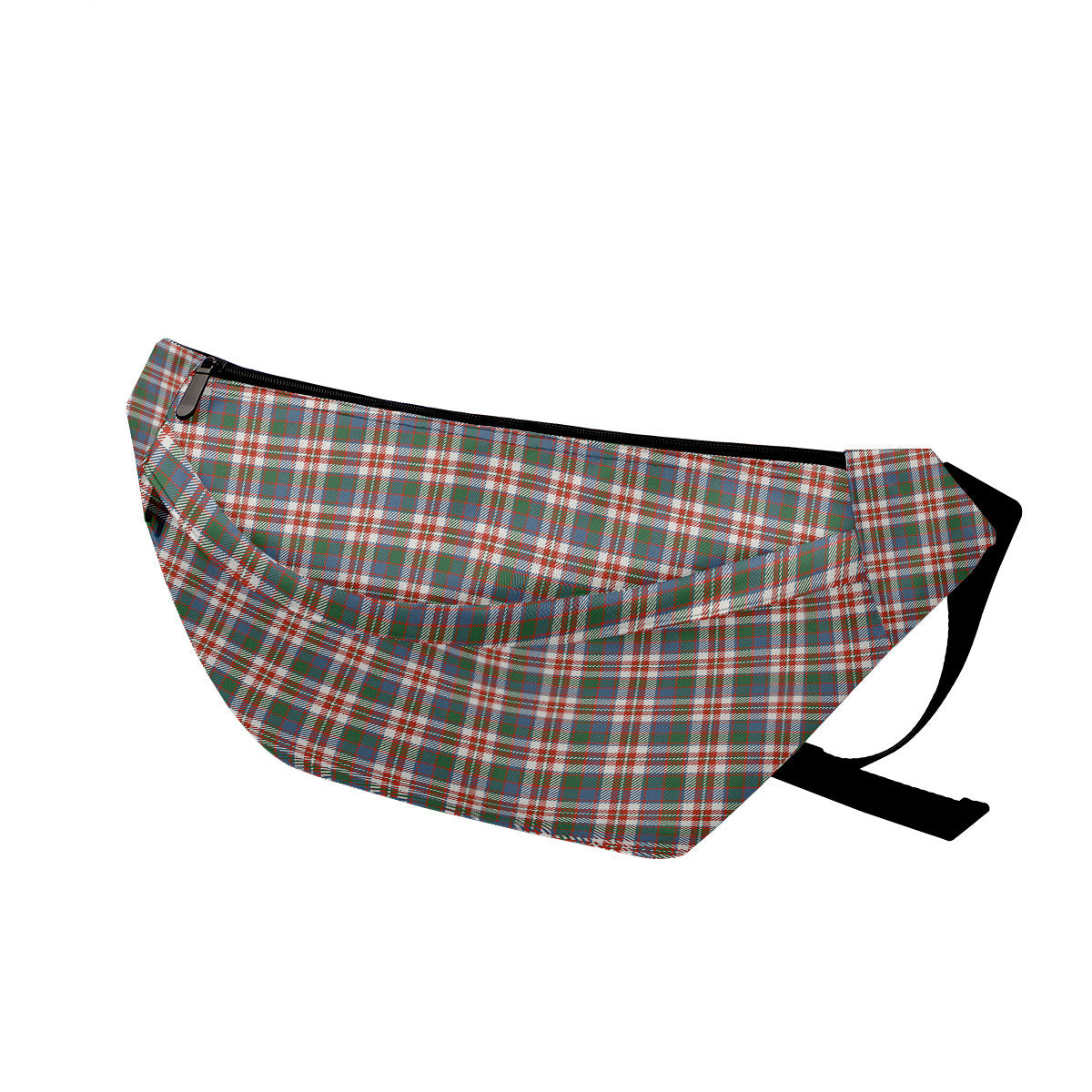 ScotsTee Shop Scottish Robertson Dress #2 Ancient Clan Tartan Fanny Pack Plaid Waist Bag