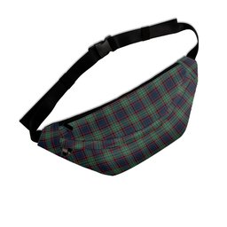 ScotsTee Shop Scottish MacNeacail Hunting Modern Clan Tartan Fanny Pack Plaid Waist Bag